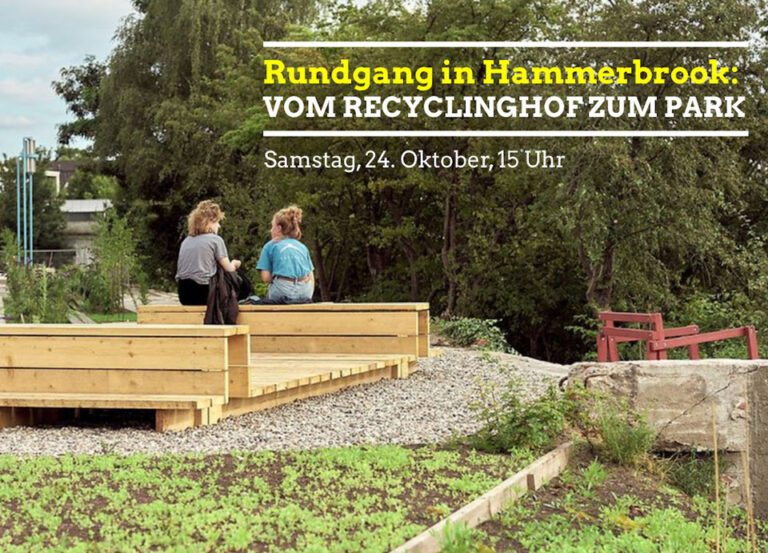 Vom Recyclinghof zum Park: Herbstlicher Rundgang in Hammerbrook mit Farid Müller