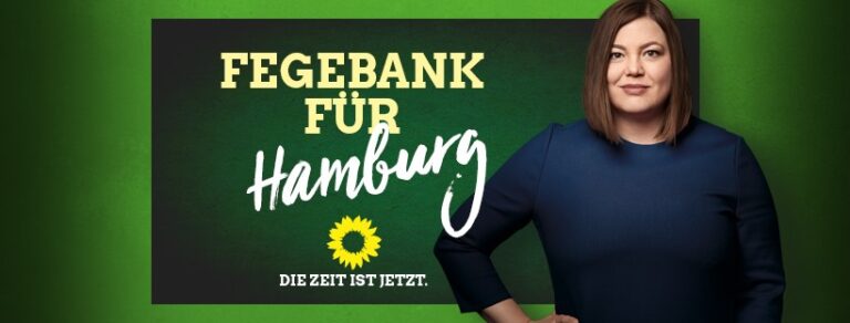 Große Bühne für und mit Katharina Fegebank