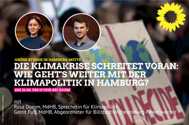 GRÜNE STUNDE: Die Klimakrise schreitet voran