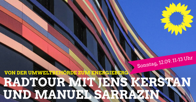 Radtour mit Jens Kerstan und Manuel Sarrazin