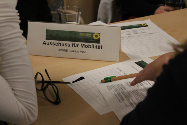 Informationsveranstaltung zur Mitarbeit in der Bezirksfraktion