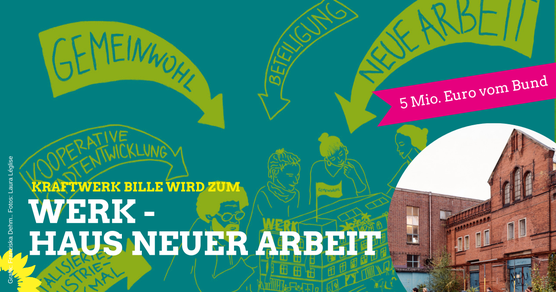 5 Mio. Euro vom Bund für „Werk-Haus neuer Arbeit“ im Kraftwerk Bille