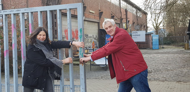 Flohmarkt Zinnwerke absichern