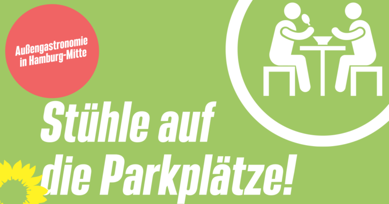 Stühle auf die Parkplätze!