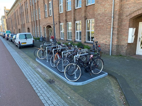 Ausgewogenere Verteilung von Fahrradbügeln durch mobile Plattformen