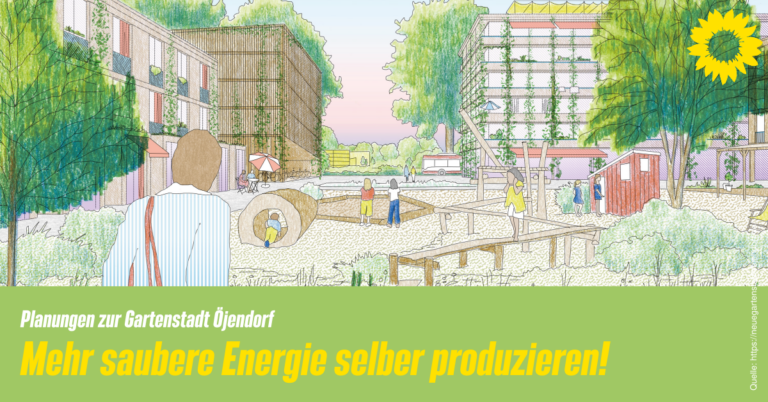 Chancen konsequent nutzen:  Gartenstadt Öjendorf muss Energiedorf werden